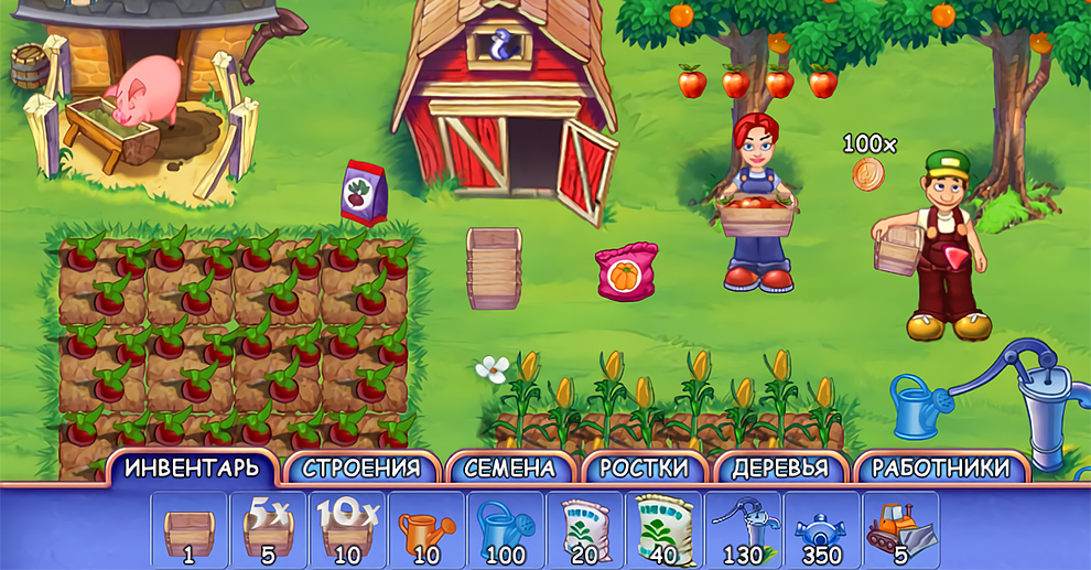 Screenshot № 3. Download FarmCraft and more games from Realore website