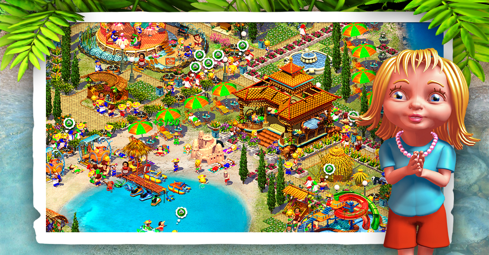 Screenshot № 3. Download Paradise Beach 2 and more games from Realore website
