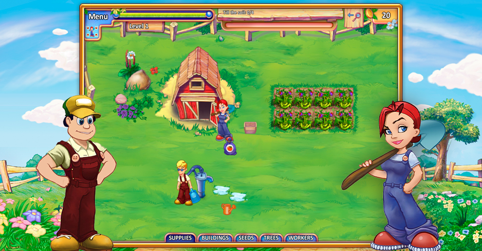Screenshot № 2. Download FarmCraft 2 and more games from Realore website