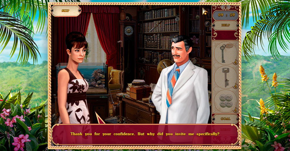 Screenshot № 2. Download Detective Stories: Hollywood and more games from Realore website