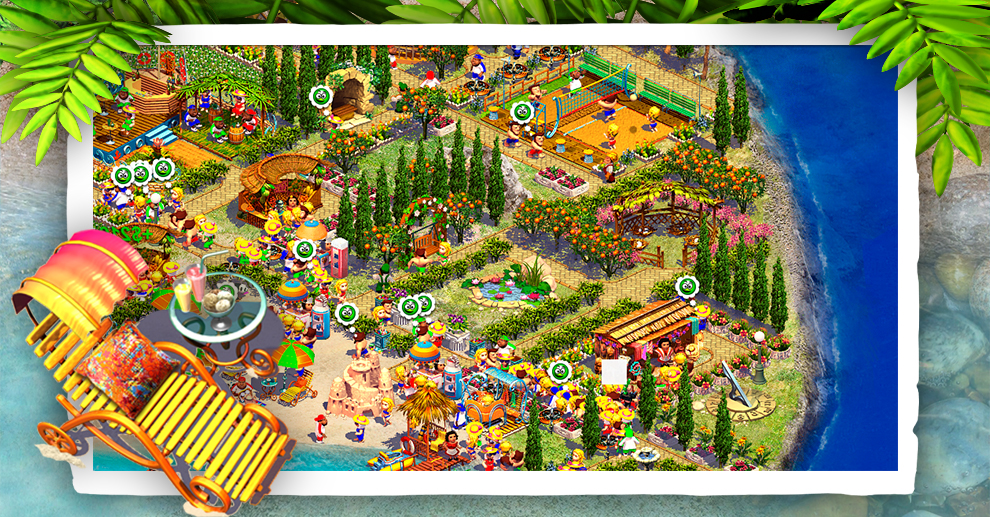 Screenshot № 4. Download Paradise Beach 2 and more games from Realore website