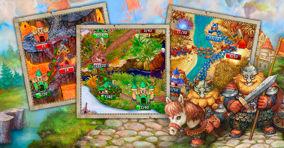 Screenshot № 2. Download Landgrabbers and more games from Realore website