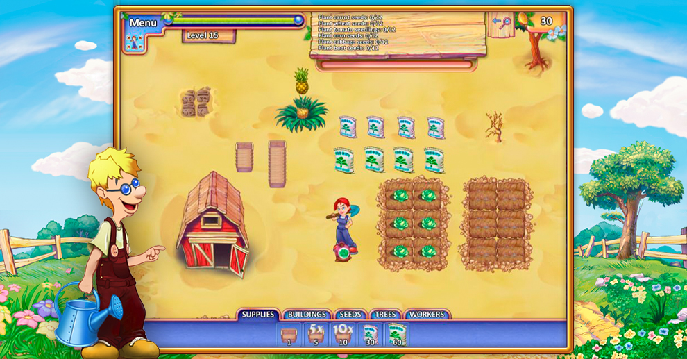 Screenshot № 4. Download FarmCraft 2 and more games from Realore website