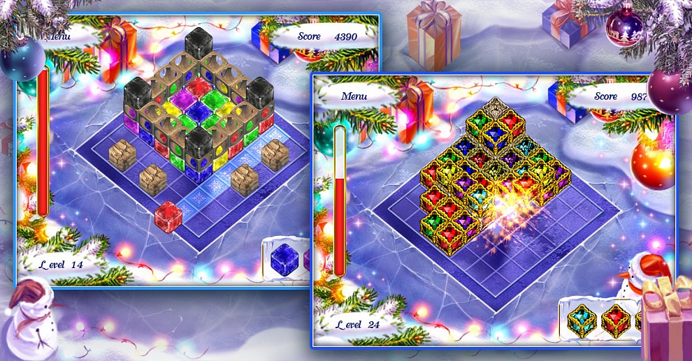 Screenshot № 1. Download Xmas Blox and more games from Realore website