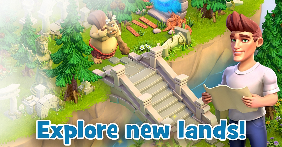 Screenshot № 4. Download Land of Legends: Divine Town and more games from Realore website