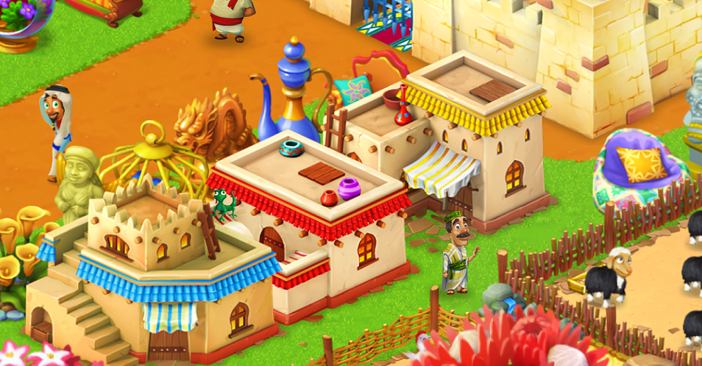 Screenshot № 2. Download Farm Mania: Silk Road and more games from Realore website