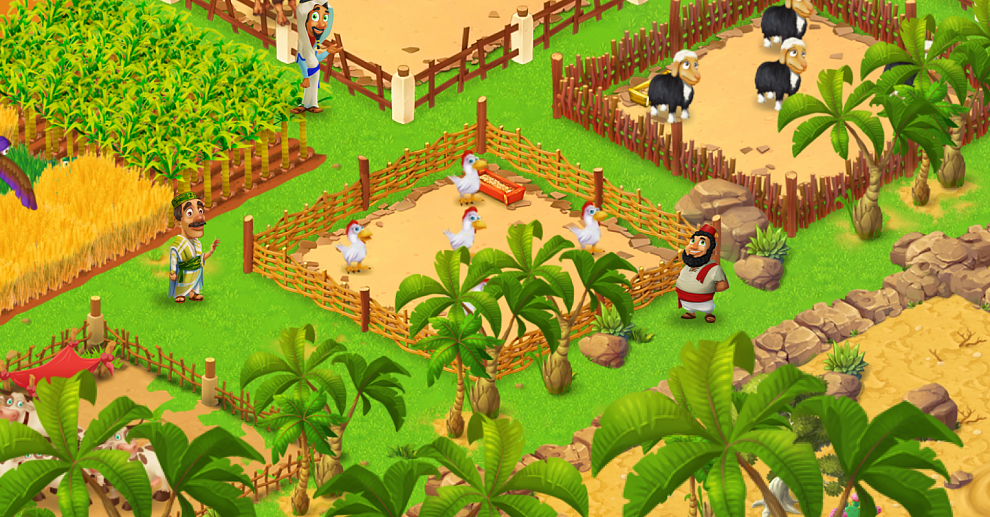 Screenshot № 1. Download Farm Mania: Silk Road and more games from Realore website