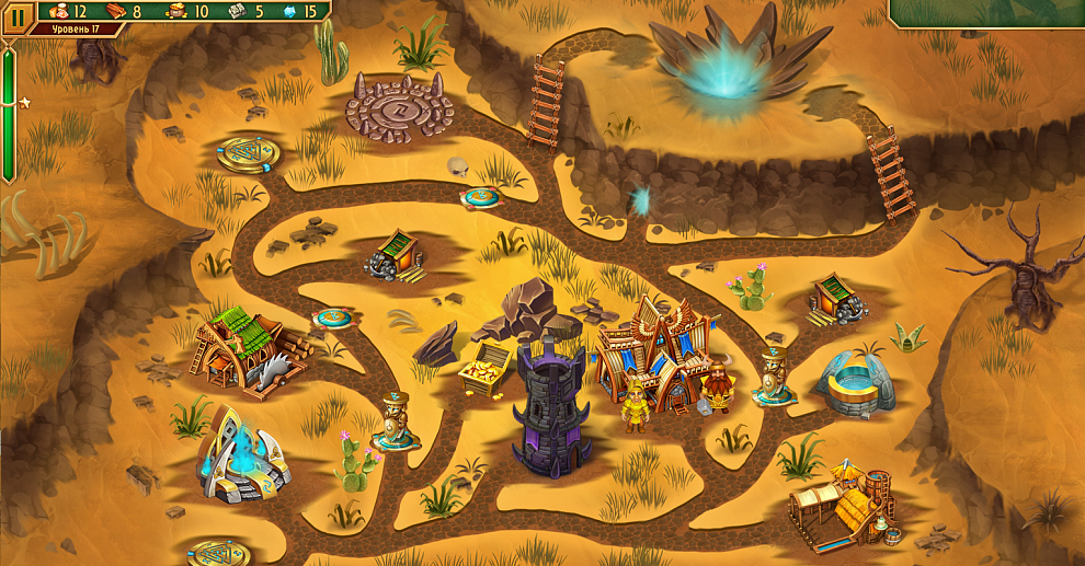 Screenshot № 3. Download Viking Brothers 3. Collector's Edition and more games from Realore website