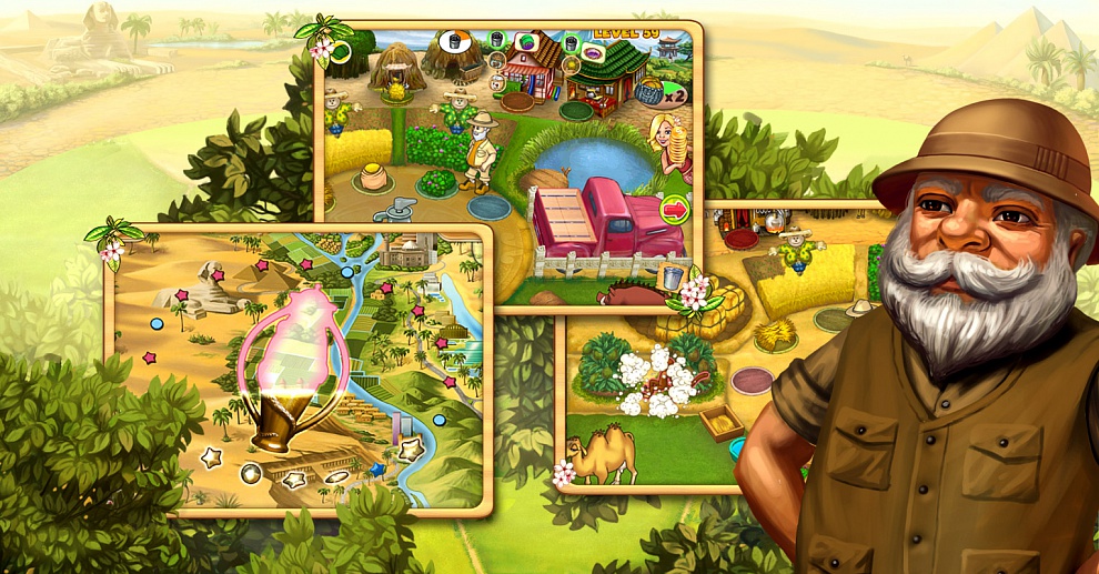 Screenshot № 3. Download Farm Mania 3: Hot Vacation and more games from Realore website