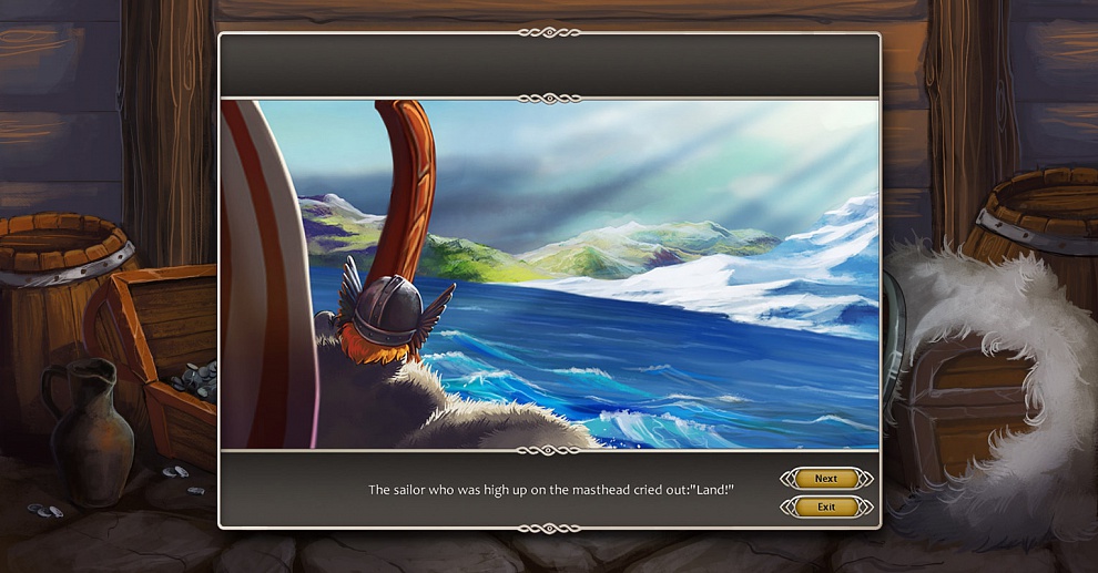 Screenshot № 2. Download Viking Saga 2: New World and more games from Realore website