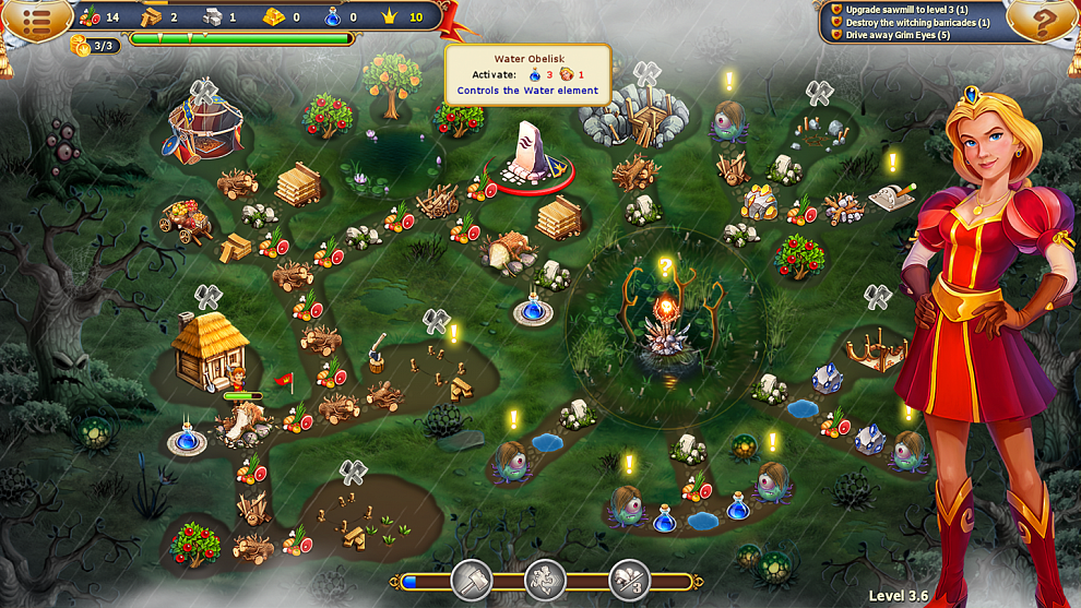 Screenshot № 2. Download Fables of the Kingdom III Collector's Edition and more games from Realore website