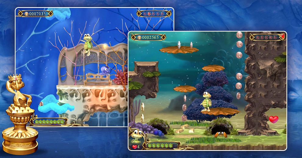 Screenshot № 5. Download Turtle Odyssey 2 and more games from Realore website