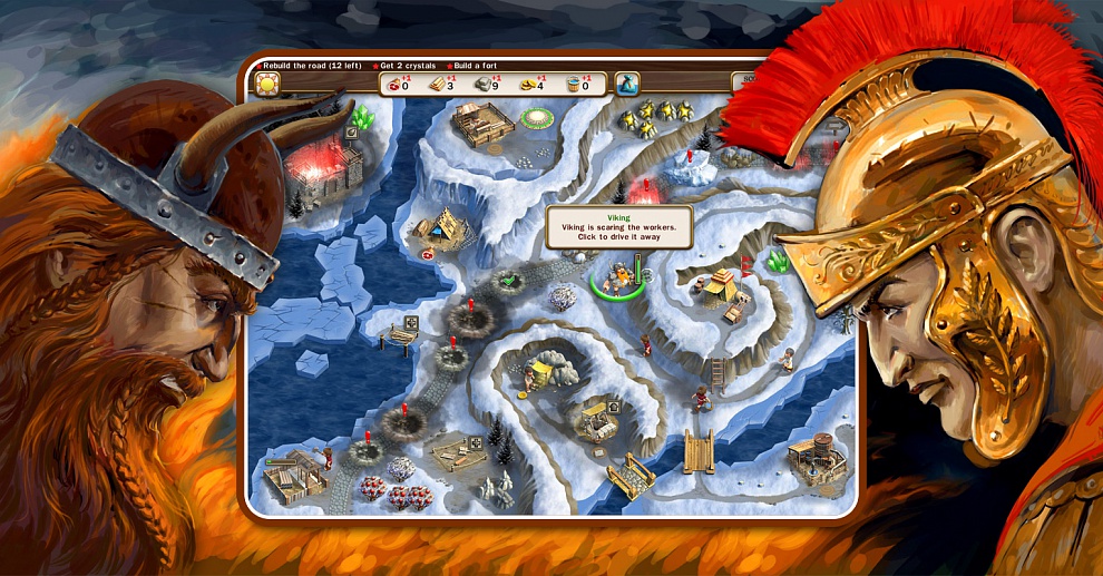 Screenshot № 4. Download Roads of Rome 3 and more games from Realore website
