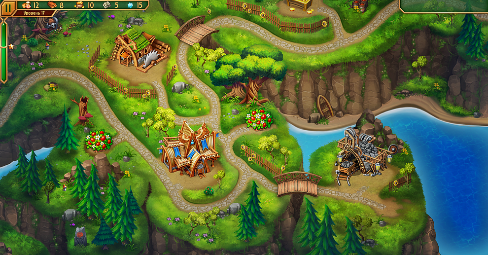 Screenshot № 1. Download Viking Brothers 3. Collector's Edition and more games from Realore website
