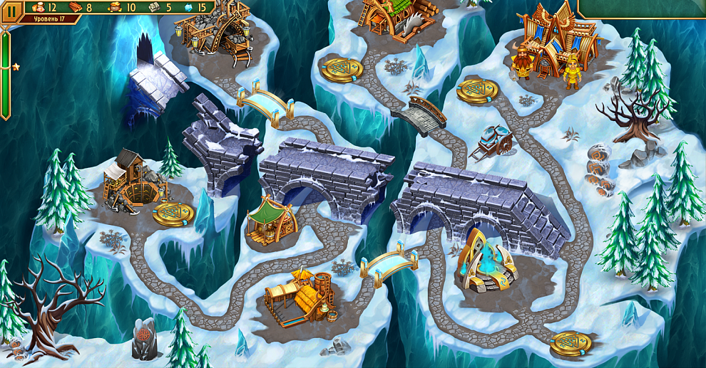 Screenshot № 2. Download Viking Brothers 3. Collector's Edition and more games from Realore website