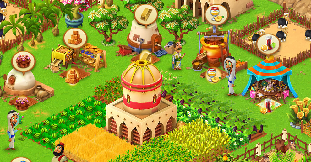 Screenshot № 3. Download Farm Mania: Silk Road and more games from Realore website