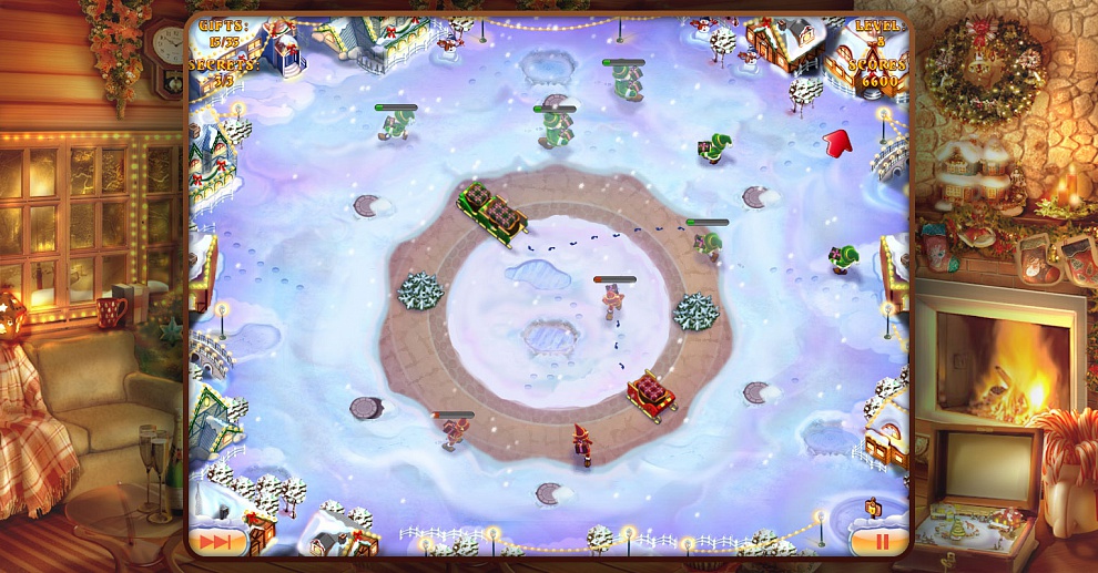 Screenshot № 3. Download Elves Inc.Christmas Mission and more games from Realore website