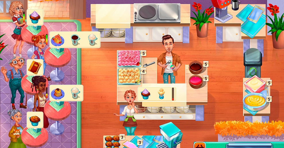 Screenshot № 3. Download Baking Bustle. Collector's Edition and more games from Realore website
