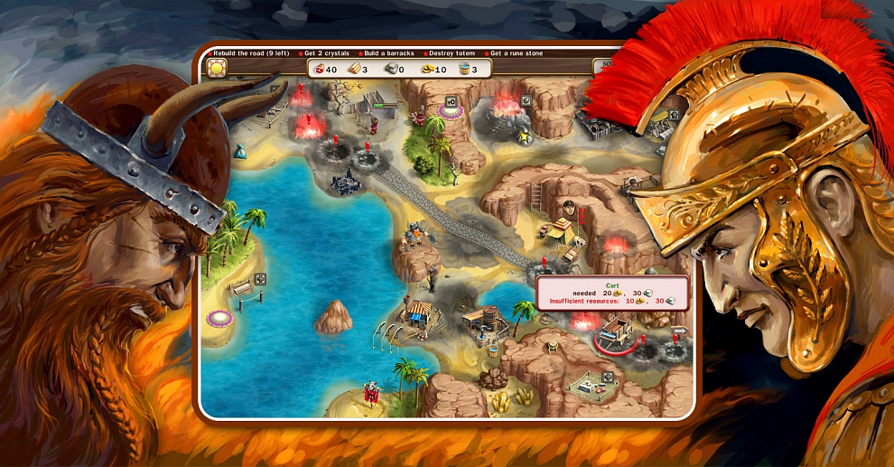 Screenshot № 5. Download Roads of Rome 3 and more games from Realore website