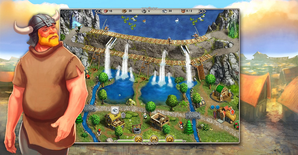 Screenshot № 5. Download Viking Saga 1: The Cursed Ring and more games from Realore website