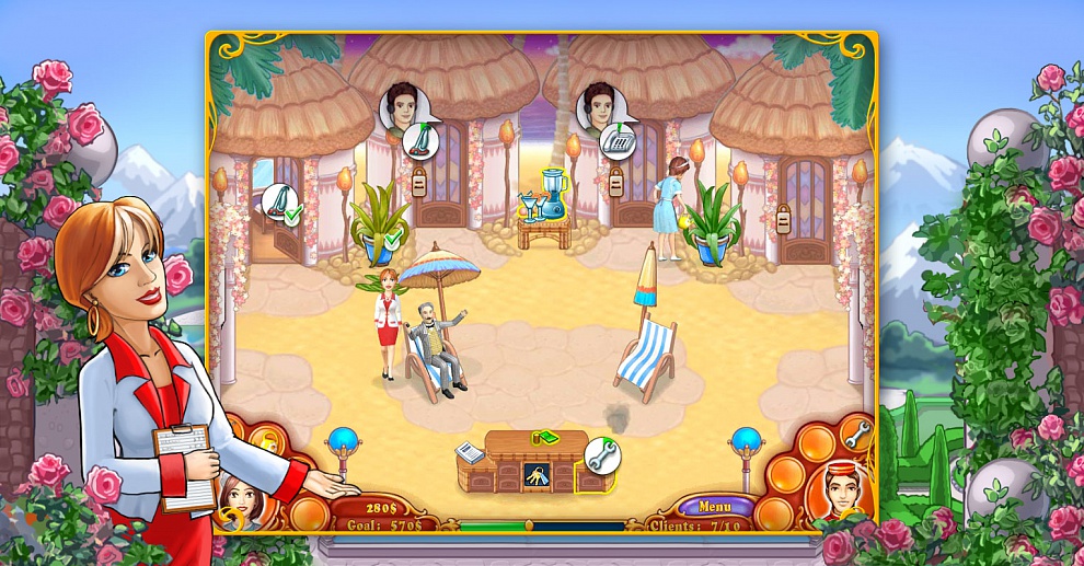 Screenshot № 3. Download Jane's Hotel 2: Family Hero and more games from Realore website