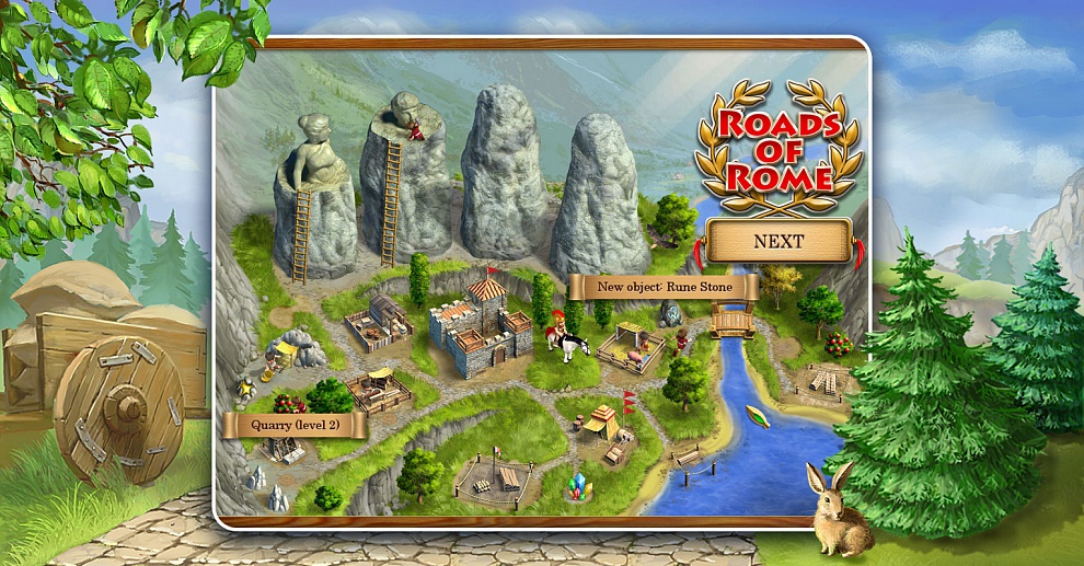 Screenshot № 2. Download Roads of Rome and more games from Realore website