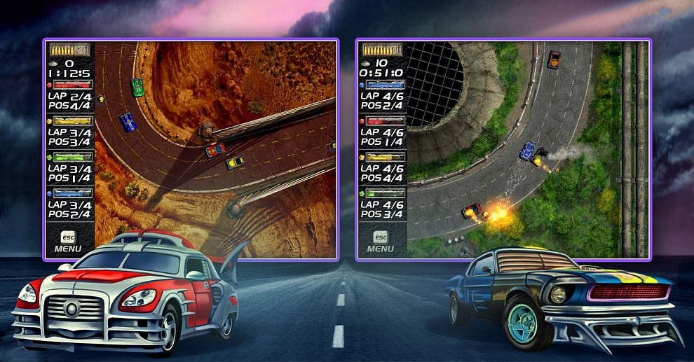 Screenshot № 3. Download Mad Cars and more games from Realore website