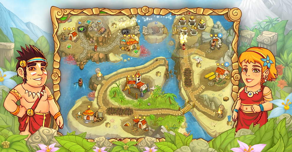 Screenshot № 4. Download Island Tribe 3 and more games from Realore website