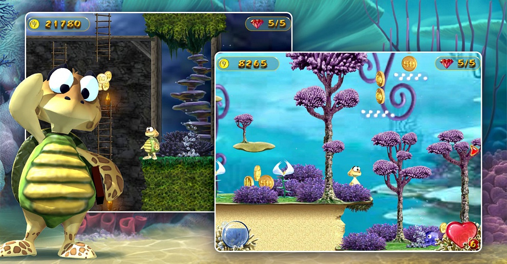 Screenshot № 2. Download Turtle Odyssey and more games from Realore website