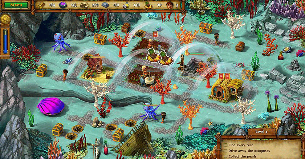 Screenshot № 1. Download Moai IV: Terra Incognita Collector's Edition and more games from Realore website