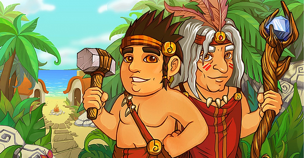 Screenshot № 1. Download Island Tribe and more games from Realore website