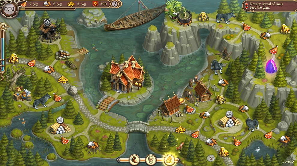 Screenshot № 1. Download Northern Tale 5: Revival and more games from Realore website