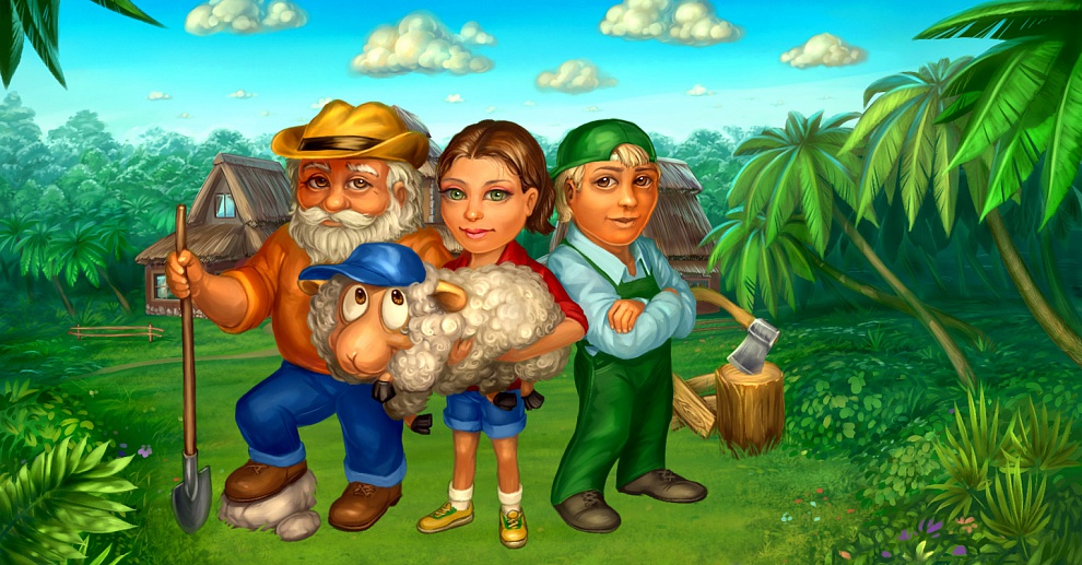 Screenshot № 1. Download Farm Mania 2 and more games from Realore website