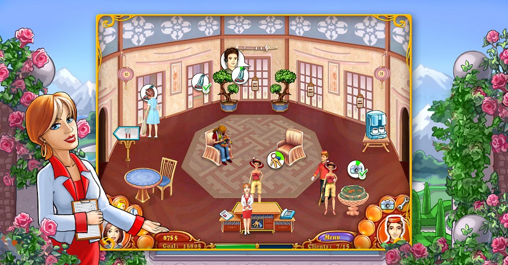 Screenshot № 2. Download Jane's Hotel 2: Family Hero and more games from Realore website