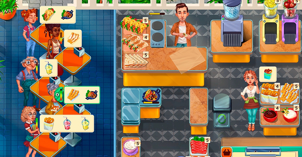Screenshot № 4. Download Baking Bustle. Collector's Edition and more games from Realore website