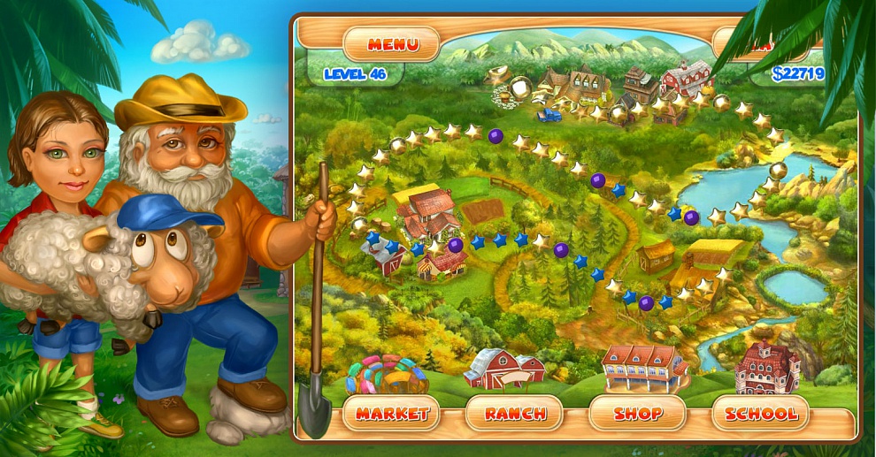 Screenshot № 6. Download Farm Mania 2 and more games from Realore website