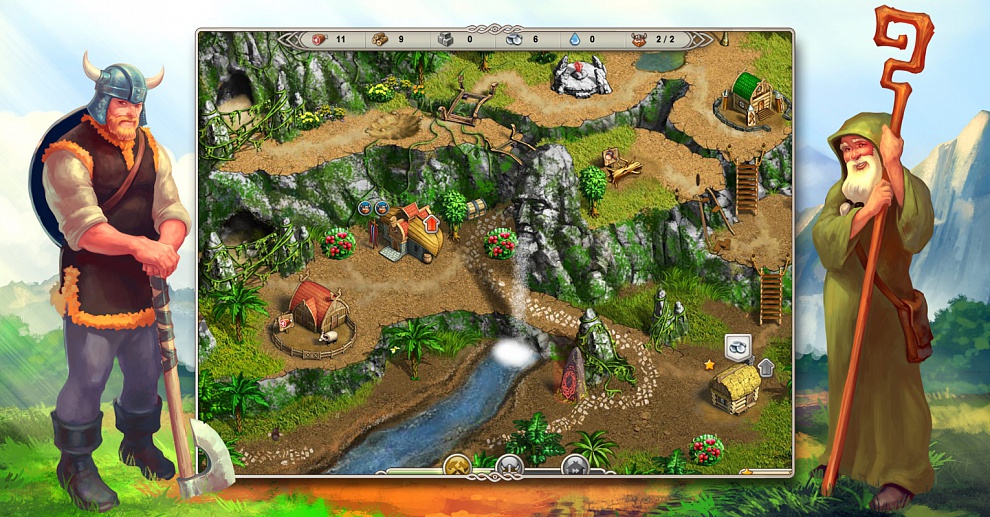 Screenshot № 1. Download Viking Saga 3: Epic Adventure and more games from Realore website