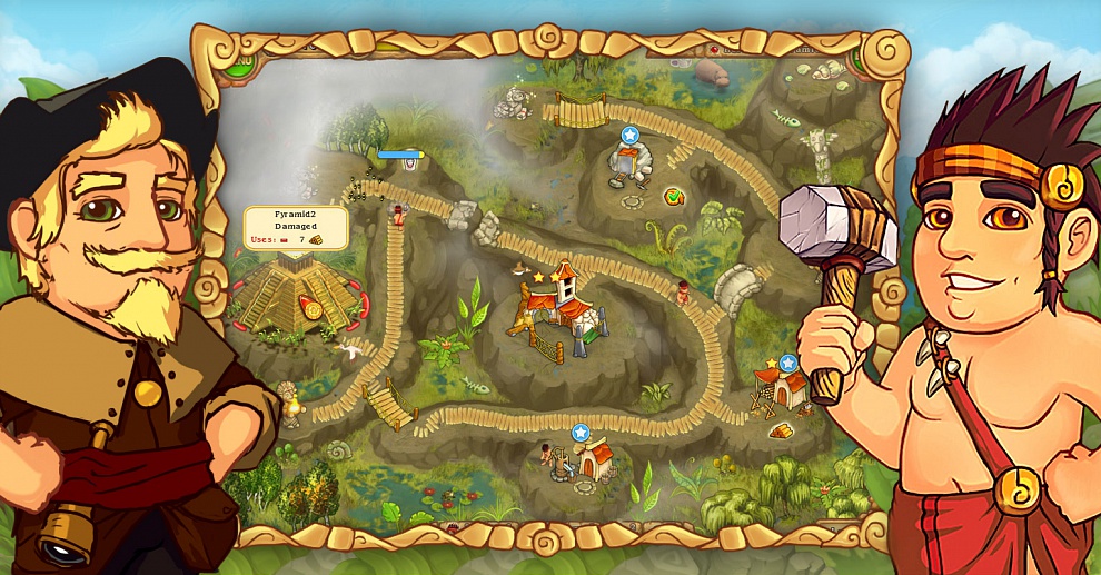 Screenshot № 2. Download Island Tribe 2 and more games from Realore website