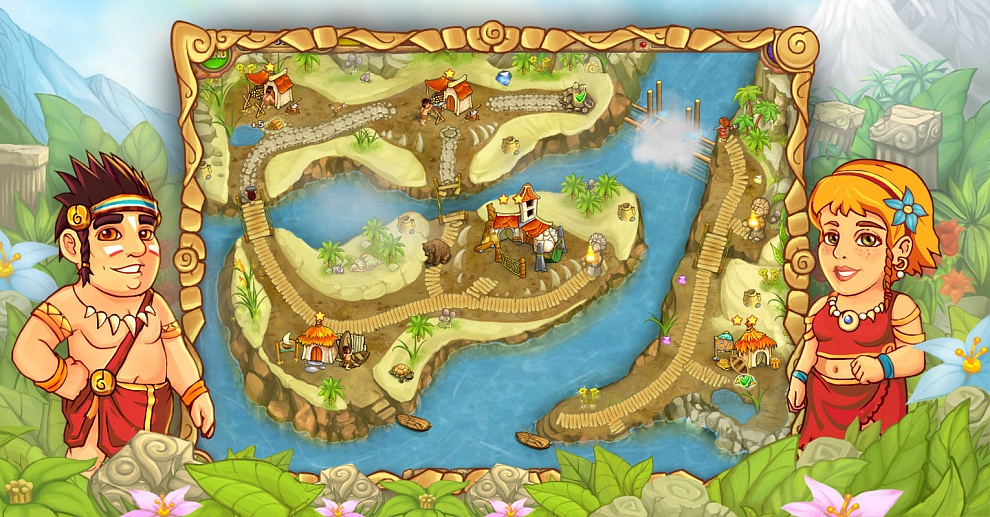 Screenshot № 2. Download Island Tribe 3 and more games from Realore website