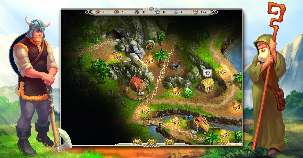Screenshot № 2. Download Viking Saga 3: Epic Adventure and more games from Realore website