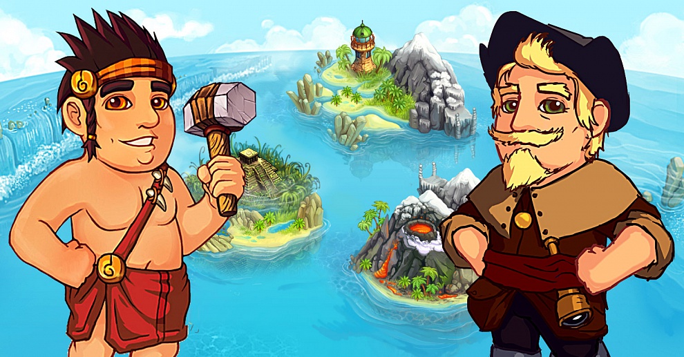 Screenshot № 1. Download Island Tribe 2 and more games from Realore website