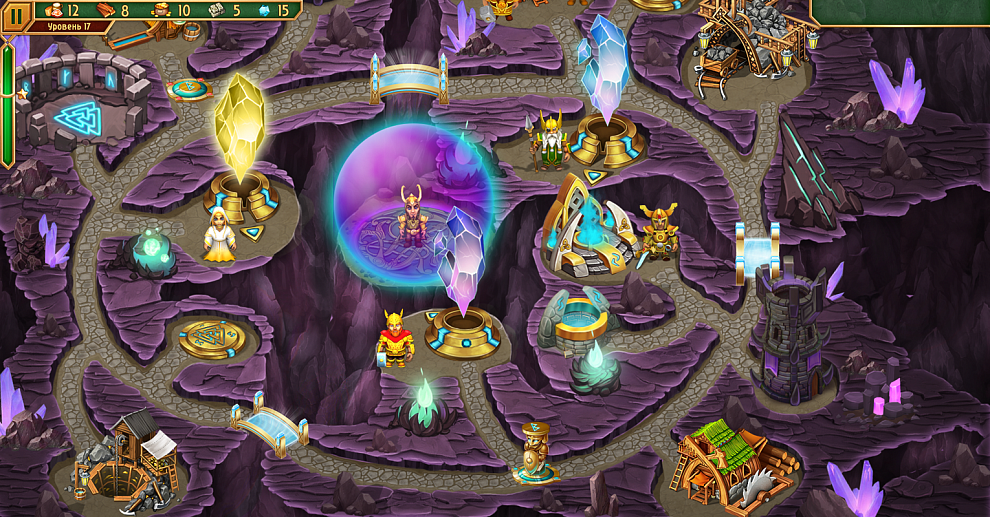 Screenshot № 5. Download Viking Brothers 3. Collector's Edition and more games from Realore website