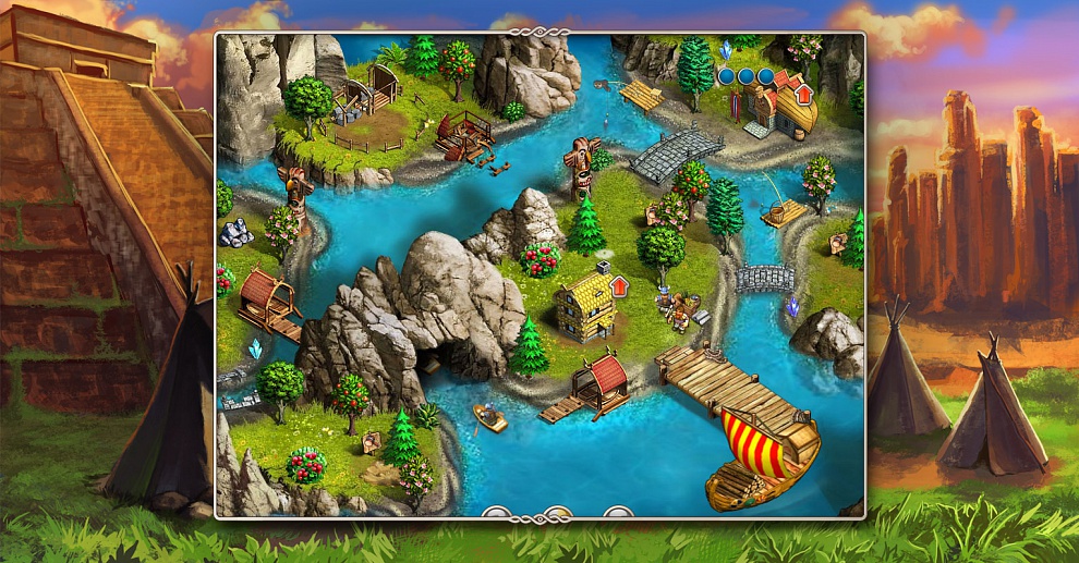 Screenshot № 7. Download Viking Saga 2: New World and more games from Realore website