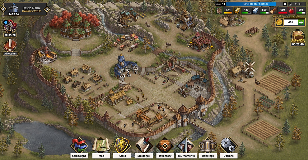 Screenshot № 1. Download Khan Wars and more games from Realore website